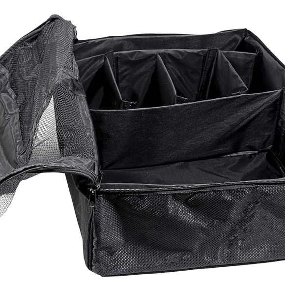 Brand New Jef World of Golf Single & Double Layer Trunk Locker Storage Black - Picture 4 of 6